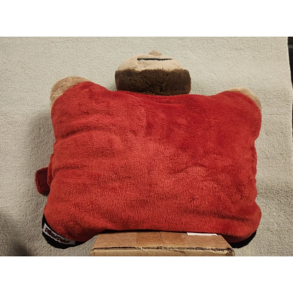 Ohio State Buckeyes OSU Brutus Mascot Pillow Pet Licensed